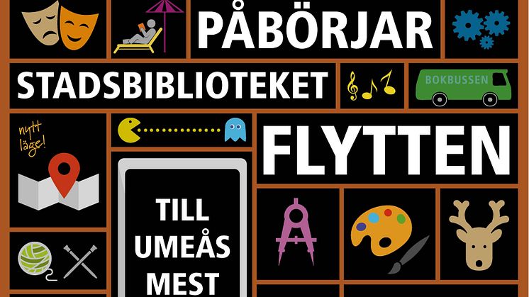 Inbjudan till presskonferens om flytten av stadsbiblioteket