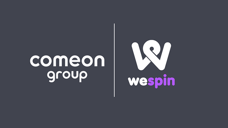 ComeOn lancerer WeSpin streaming i Danmark
