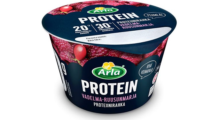 Arla Protein vadelma-ruusumarja proteiinirahka 200 g