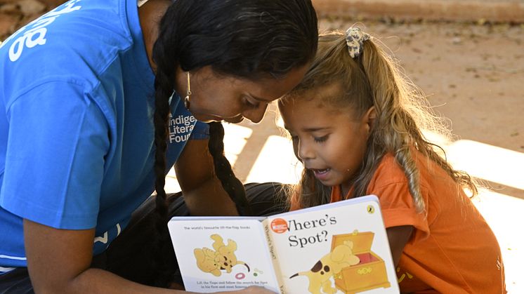 Indigenous Literacy Foundation är 2024 års pristagare. Foto: Wayne Quilliam