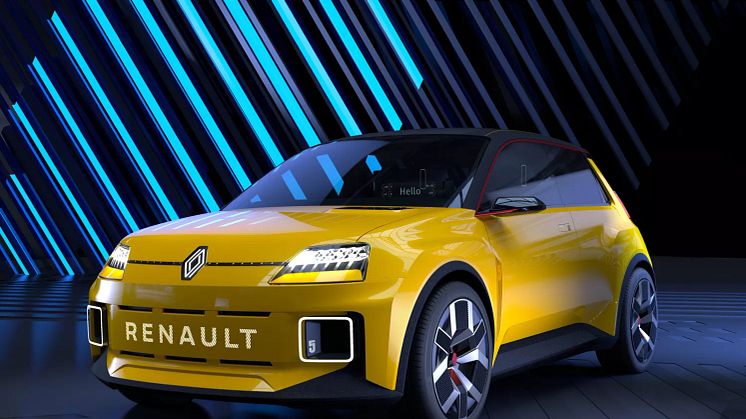 Renault 5 - kommande elbil som erbjuder V2G (vehicle-to-grid)