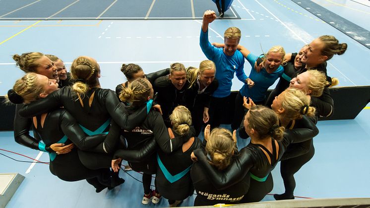 Sveriges bästa truppgymnaster tävlar i NM i Danmark 9 november
