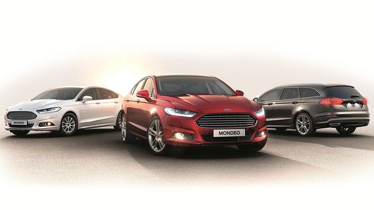 Täysin uuden Ford Mondeon hinnat julki: bensiini- ja dieselmoottorit sekä Mondeon ensimmäinen hybridi ennakkotilattavissa jo lokakuussa