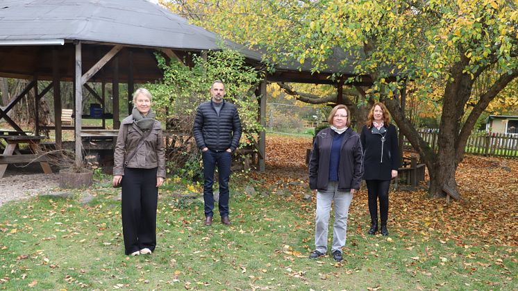 Barbara Kaufmann-Wechsel, Lothar Eberhardt, Heike Hoch und Margit Strehl-Enders (von links).