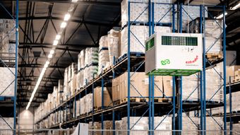 Renare luft i lager hos DHL