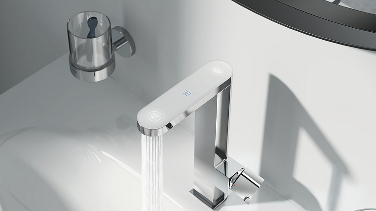 GROHE Plus håndvaskarmatur med digital display