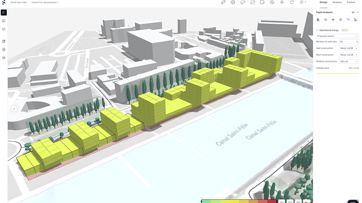 Spacemaker_rapid operational energy analysis_large site