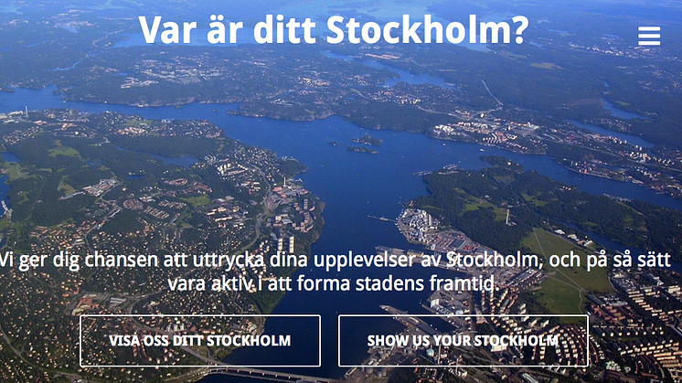 Ny webbplats erbjuder invånarna i Stockholm möjlighet att kartlägga sina positiva och negativa erfarenheter av platser i Stockholm.