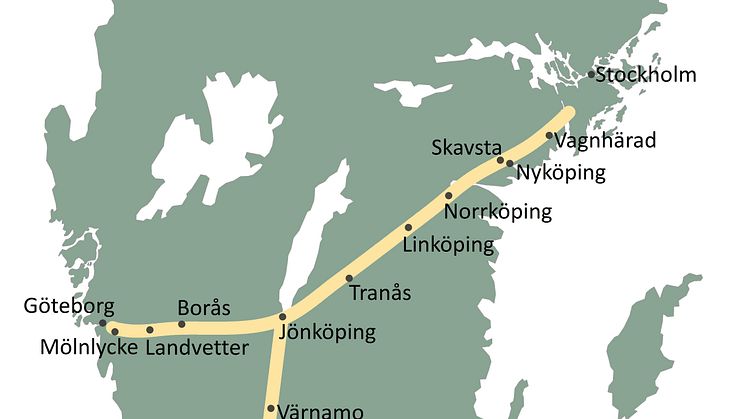 Sverigeförhandlingen kopplar bort sydöstra Sverige