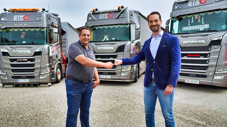 Auf den Kunden abgestimmt und stets bedarfsorientiert: Markus Gangl ist mit der Finanzierungsberatung der Scania Leasing sehr zufrieden.