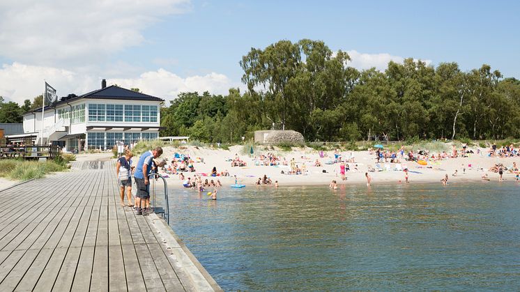 I juni kan Viking Lines resenärer besöka härliga Ystad. Foto: Ystads kommun, Jenny Brandt