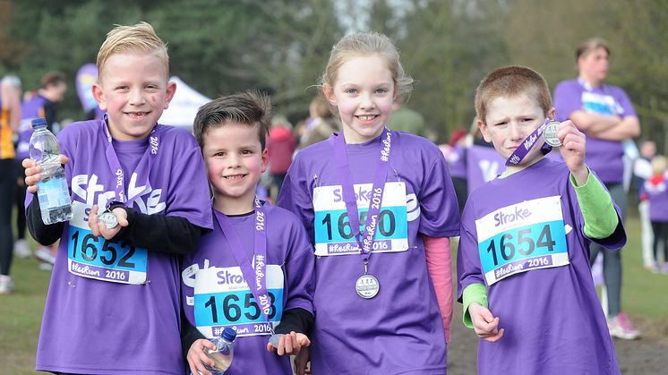 ​Cheshire runners race to fundraising success for the Stroke Association