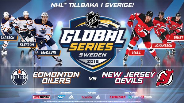 I höst spelas den första NHL-matchen någonsin i Göteborg!