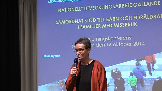 Fem kommuners utvecklingsarbete om samordnat stöd till barn och föräldrar i familjer med missbruksproblematik