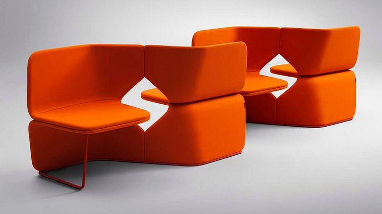 STUDIO – flexibla sittmöbler av UNStudio för optimal kommunikation