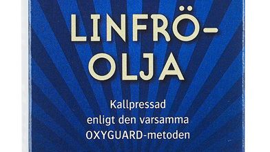 Ekologisk linfröolja - laddad med omega-3