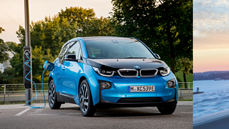 Fra venstre: BMW i3 94ah, BMW 225xe og BMW X5 xDrive40e