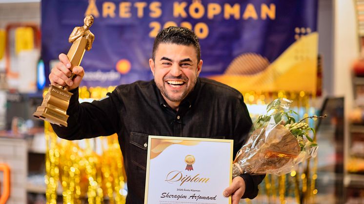 Sheragim Arjoman, Årets köpman 7-Eleven 2020.