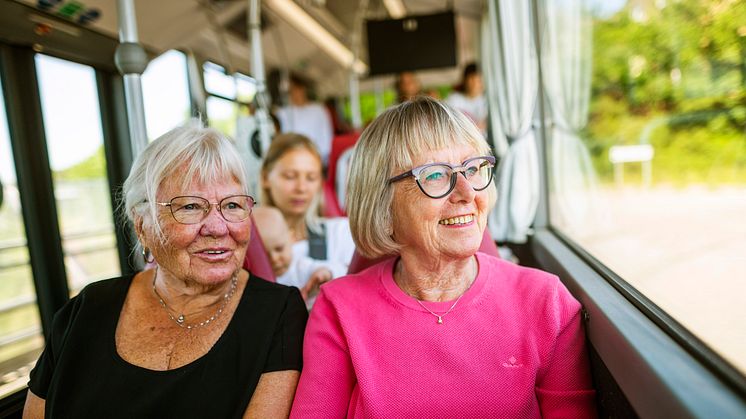 Snart kan du som är 70+ åka kollektivtrafik helt gratis inom Karlshamn kommun