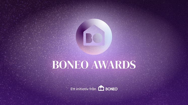 Boneo lanserar Boneo Awards – hyllar framstående mäklare och mäklarkontor