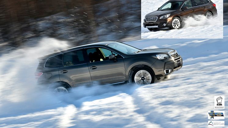 Subaru keräsi ykköstilat Yhdysvalloista, Kanadasta ja Australiasta.