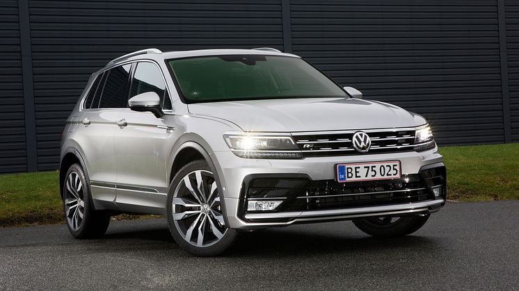 Tiguan er den mest solgte SUV i Europa og har rundet 6 producerede enheder