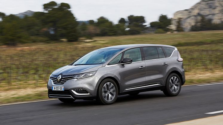 Det franske flagskib - Renault Espace er landet