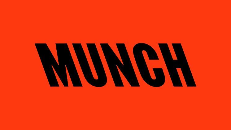 Ny logo for Munchmuseet utarbeidet av det London baserte designbyrået North
