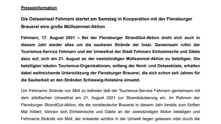 Pressemitteilung_Tourismus-Service Fehmarn_Flensburger StrandGut Aktion 2021.pdf