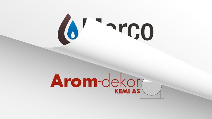 Merco AS blir 100% svenskägt och byter namn till Arom-dekor Kemi AS.