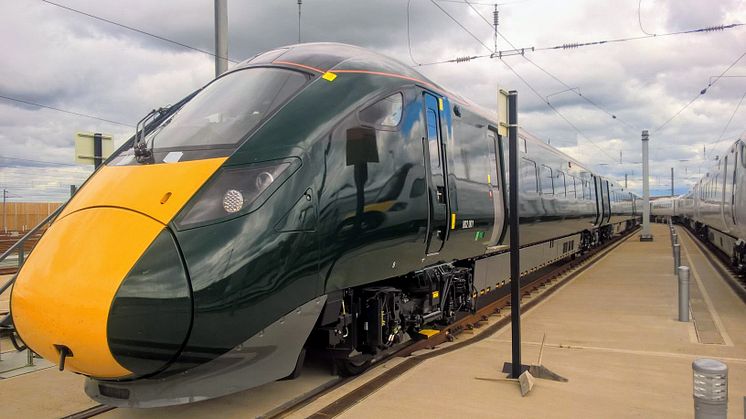 Class 802 at Stoke Gifford (Bristol) depot