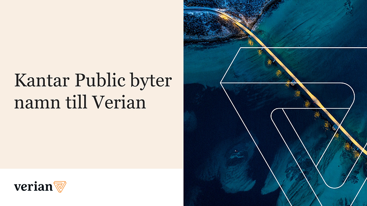 Verian är det nya, globala namnet på Kantar Public, det som började 1954 som Sifo samhällsundersökningar.