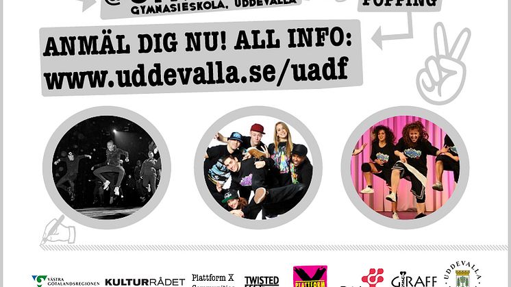 Fullbokad dansfestival i helgen på Uddevalla gymnasieskola Sinclair