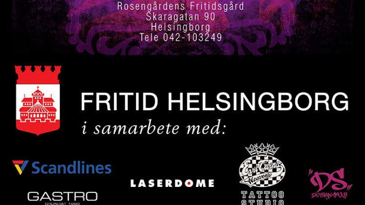 Fuck cancer på Rosengårdens fritidsgård i Helsingborg