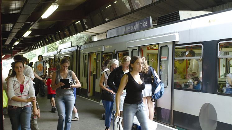 All change for Manchester Victoria Metrolink stop