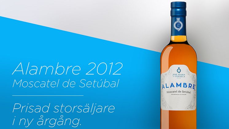 Prisade Alambre Moscatel de Setúbal i ny årgång!