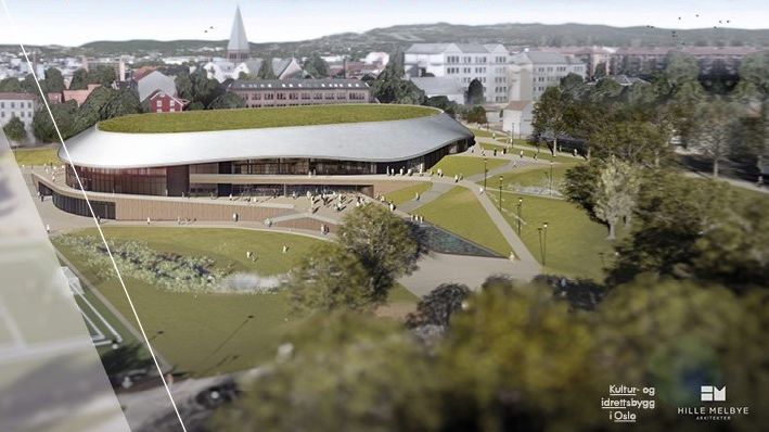 Illustrasjon: Hille Melbye Arkitekter/Kultur- og idrettsbygg Oslo KF