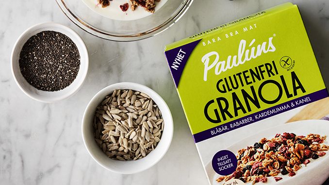 Paulúns granola är Sverige mest sålda granola och nu finns den i ny smak som dessutom är glutenfri