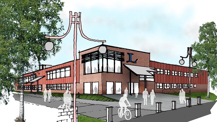 Akademiska Hus moderniserar A-huset på Campus Luleå 