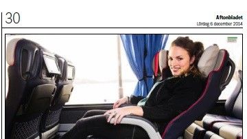 Aftonbladet testar 1st Bussness Class