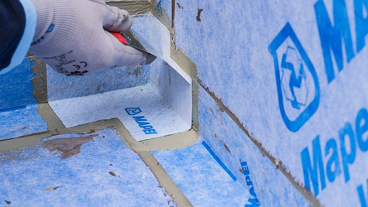 Mapei lanserar Mapeguard WP 90 System - ett nytt tätskiktssystem