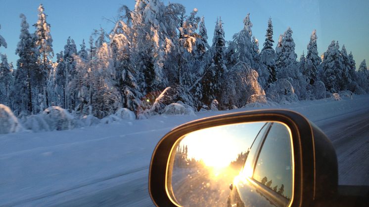 Risker med bilkörning vintertid