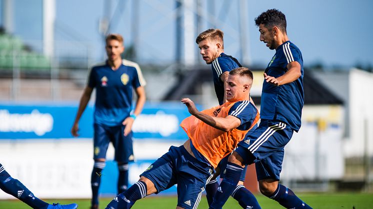 U21-landslaget i fotboll laddar på Olympia inför EM-kval - HIF-målvakten Kalle Joelsson uttagen till truppen