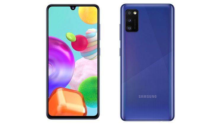 Samsung lanserar nytillskott i A-familjen genom Galaxy A41