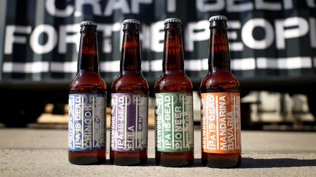 BrewDog IPA IS DEAD 2015, nytt 4-pack lanseras på Systembolaget.