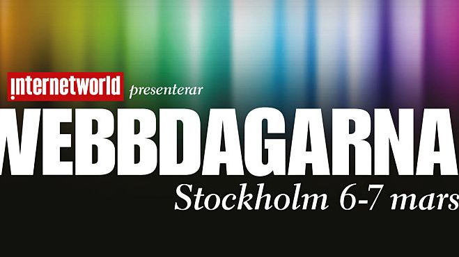 Mynewsdesk medverkar på Webbdagarna 2013