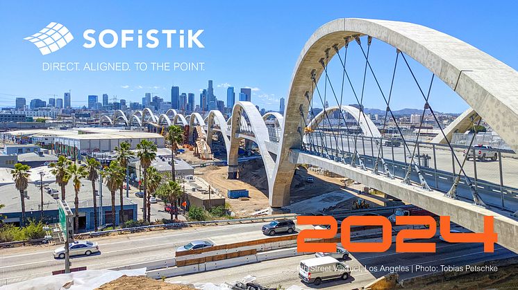 Neue Version SOFiSTiK | 2024 – 3D Bewehrung im Brückenbau und Hochbaustatik „BIM-ready“ 