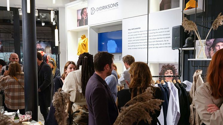 Didriksons invited inspiring guests from the French fashion industry to their pop-up shop in Paris.