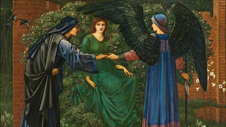 Edward Burne-Jones, Heart of the Rose, 1889. 