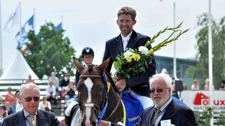 Söndagens segrare i Falsterbo Horse Show